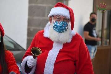 La caravana de Papá Noel inunda Telde de magia y alegría/Francisco Javier Santana.